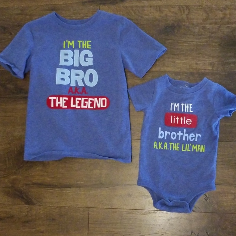 Brother shirt set